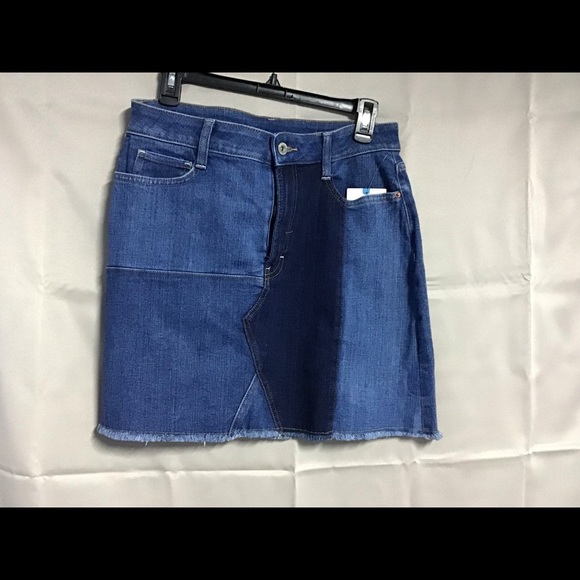 Arizona Jean Company Dresses & Skirts - Colorblock jean skirt NWT